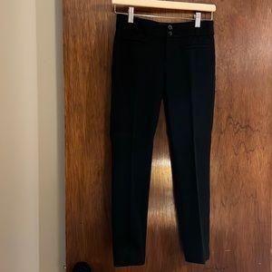Anthropologie Essential Slim Black Pant/Trousers